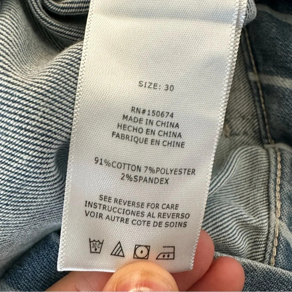 Wash Lab Sally Tie It Up Knee Length Skirt Size: 30 - Picture 5 of 6